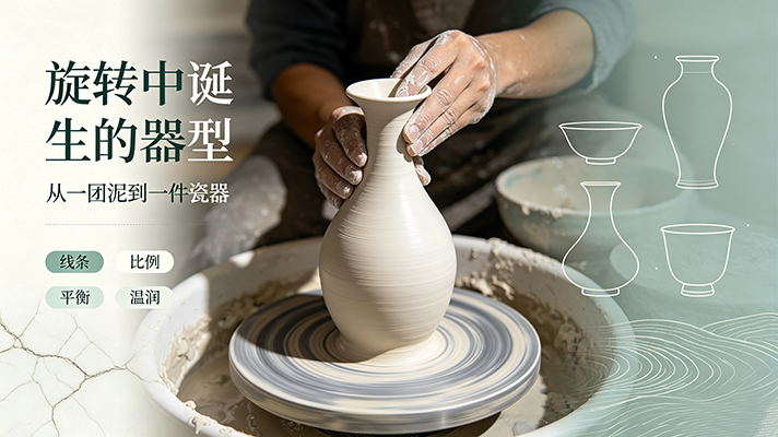 手工拉坯的艺术魅力